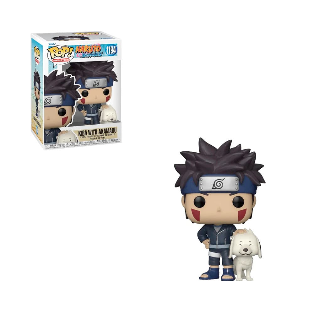 Anúncio: MUÑECO FUNKO POP NARUTO KIBA WITH AKAMARU 1194