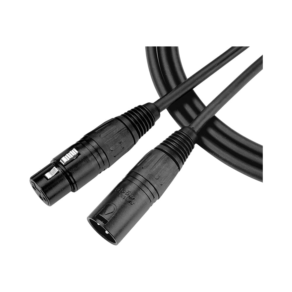 Anúncio: CABLE DE AUDIO SANTO ANGELO NINJA LW 40 FT XLR MACHO A XLR HEMBRA 12.20 METROS NEGRO