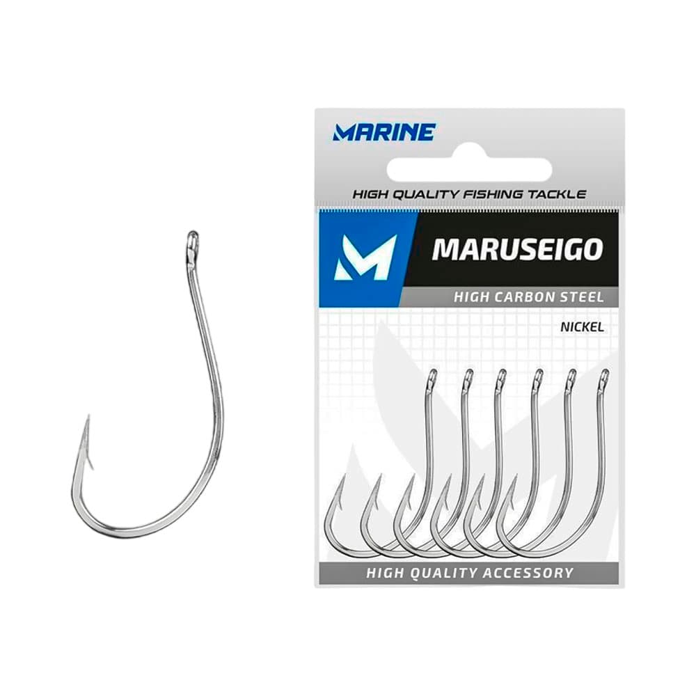 Anúncio: ANZUELO MARINE SPORTS MARUSIEGO NICKEL Nº28 10 PIEZAS