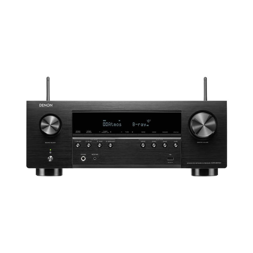 Anúncio: RECEIVER DENON AVR-S970H 7.2 8K ULTRA HD 110V NEGRO