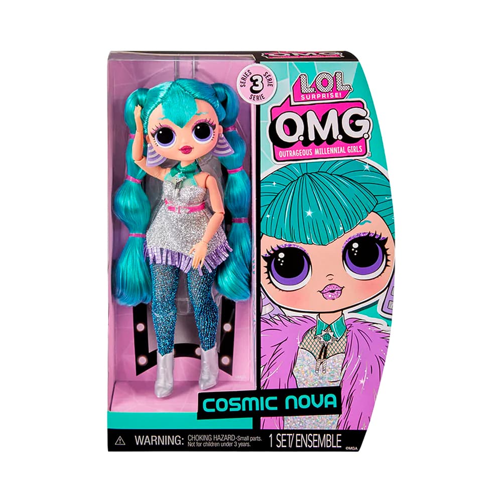 Anúncio: MUÑECA L.O.L SURPRISE O.M.G FASHION DOLL SERIE 3 COSMIC NOVA 588566EUC