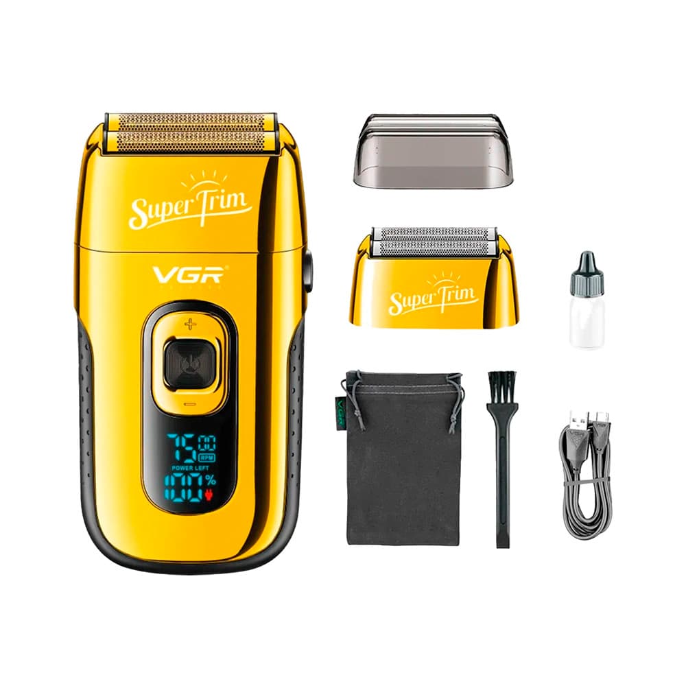 Anúncio: BARBEADOR VOYAGER V-332 GOLD BIVOLT