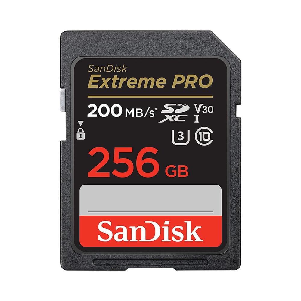 Anúncio: MEMORIA SD SANDISK EXTREME PRO 200-140 MB/S C10 U3 V30 256GB