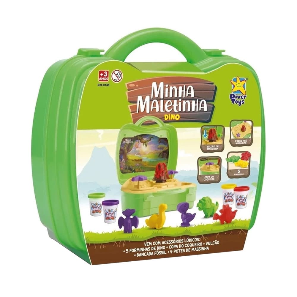 Anúncio: Minha Maletinha Dino divertoys ref. 8145