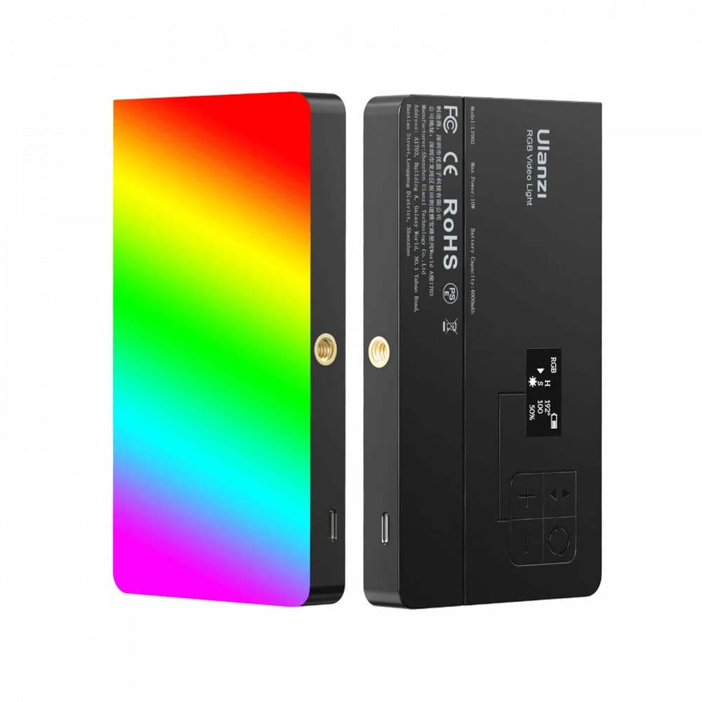 Anúncio: LUZ LED ULANZI B01002 LT002 RGB