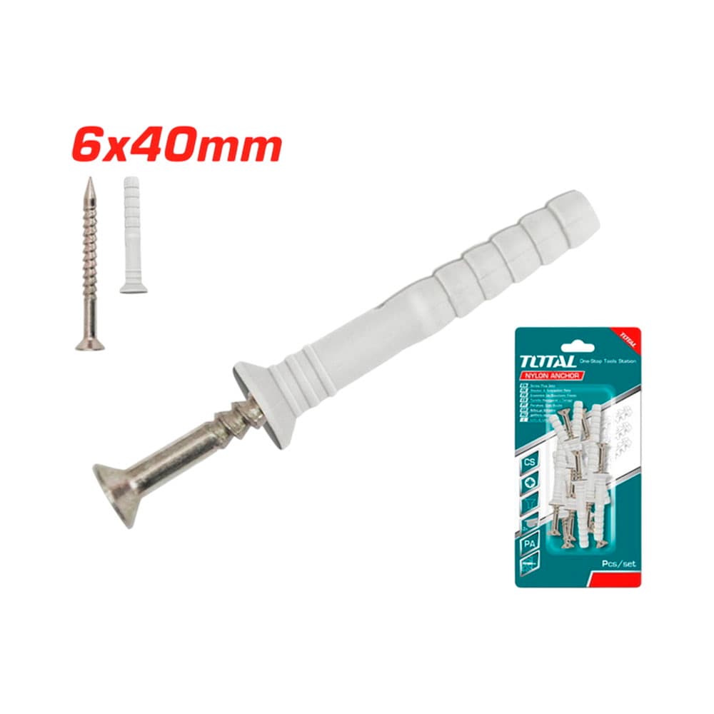Anúncio: KIT DE TARUGO CLAVO TOTAL WJNAK3505012 6X40MM 20 PIEZAS