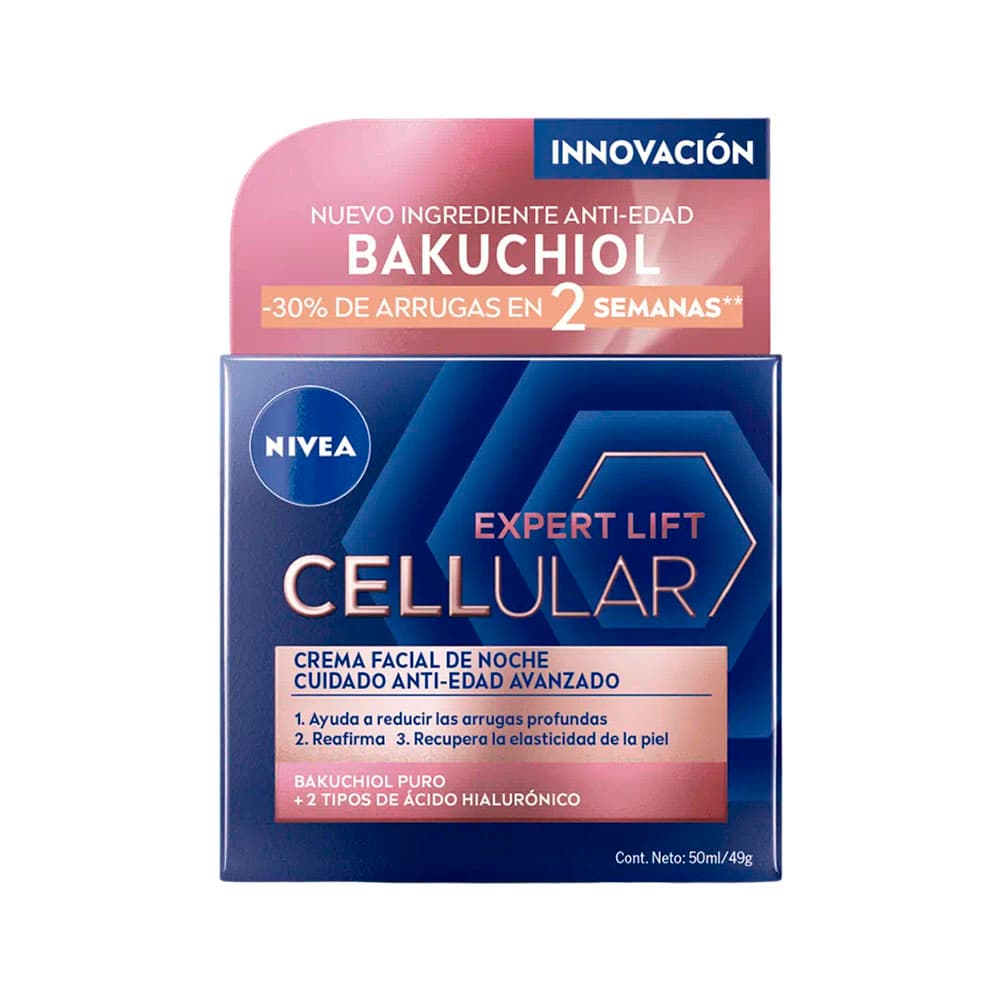 Anúncio: CREMA FACIAL NIVEA CELLULAR EXPERT LIFT NOCHE 50ML