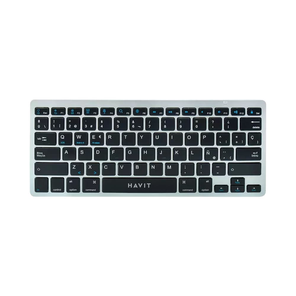 Anúncio: TECLADO INALÁMBRICO HAVIT HVKB-KB220BT-SP-BS