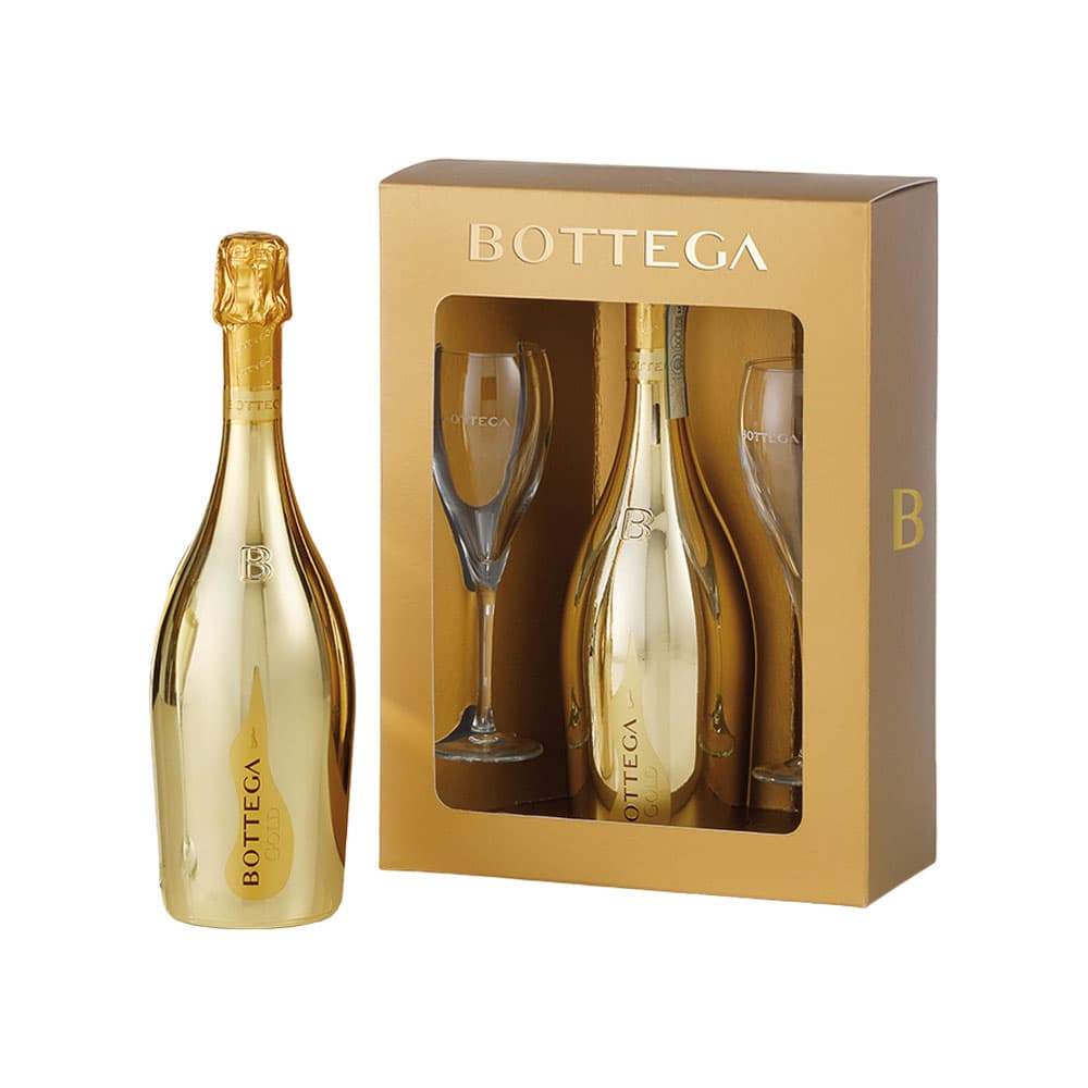 Anúncio: KIT ESPUMANTE BOTTEGA GOLD 750ML + 2 COPAS