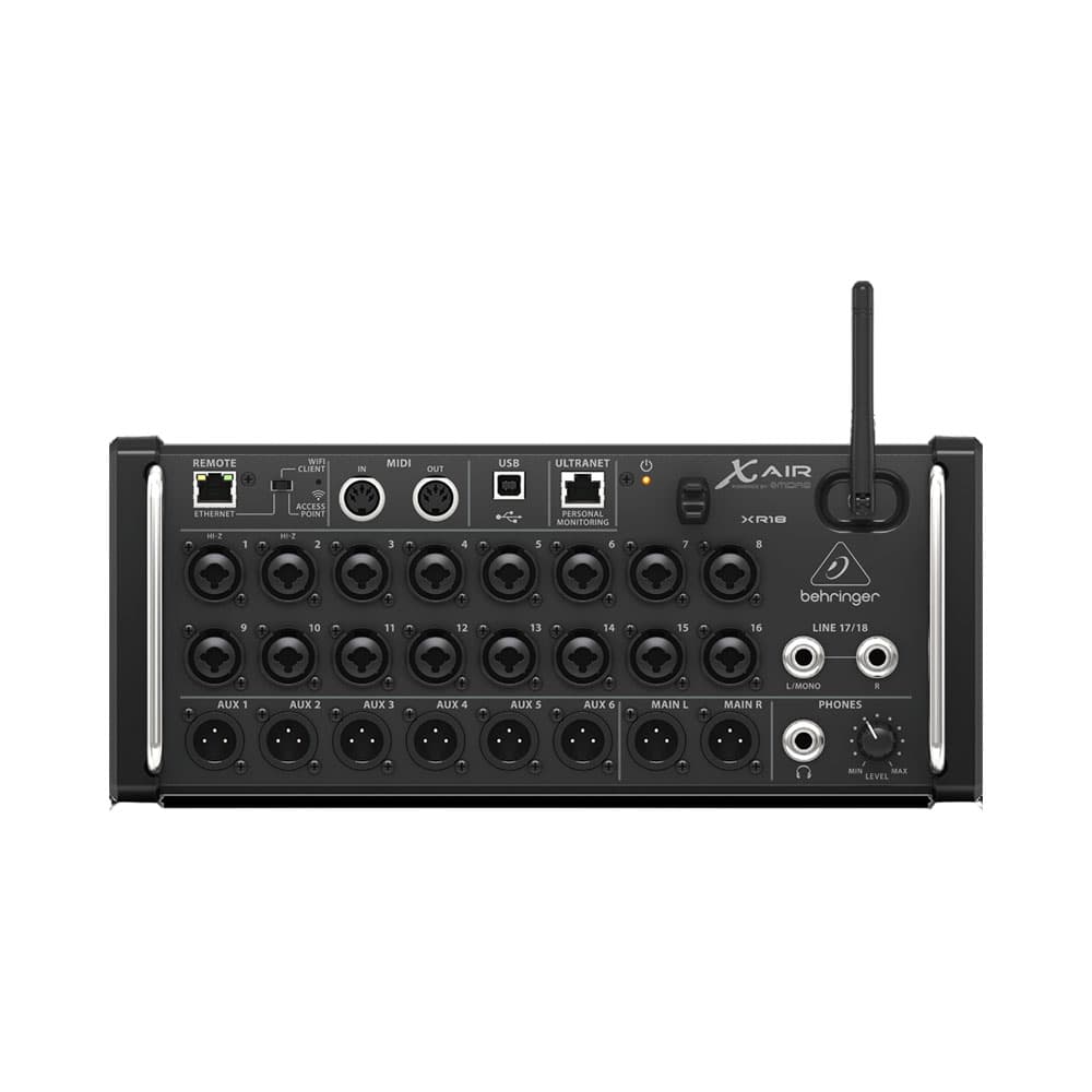 Anúncio: MEZCLADOR DIGITAL BEHRINGER XR-18 NEGRO
