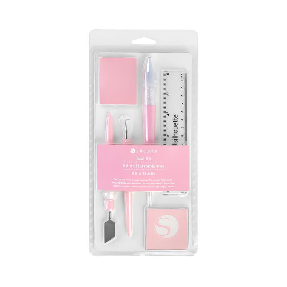 Anúncio: KIT DE HERRAMIENTAS SILHOUETTE TOOL-KIT-PNK 6 PIEZAS ROSA
