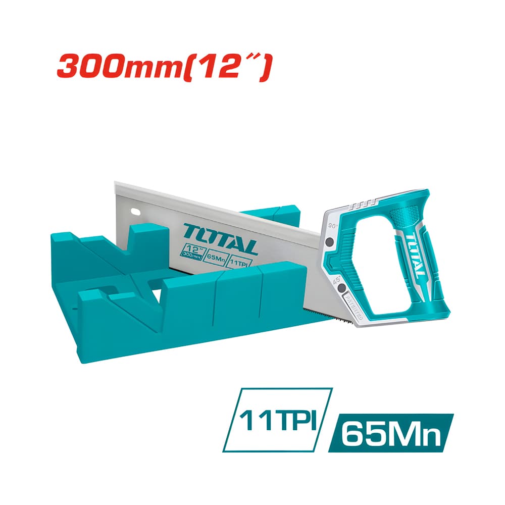 Anúncio: SERRUCHO CON CAJA DE CORTE INGLETE TOTAL THT59126 11TPI 30CM