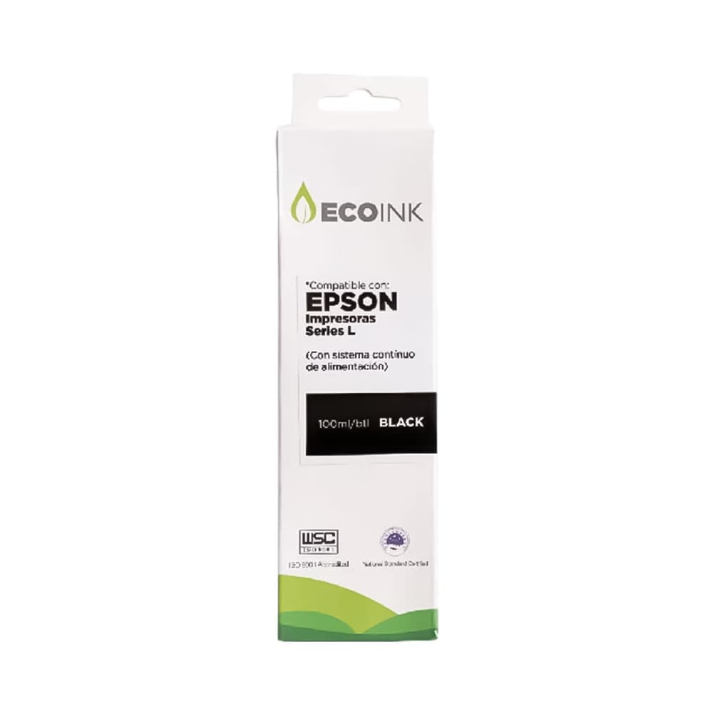 Anúncio: BOTELLA DE TINTA ECO-INK TI-ECO-100-EP-504/544 NEGRO