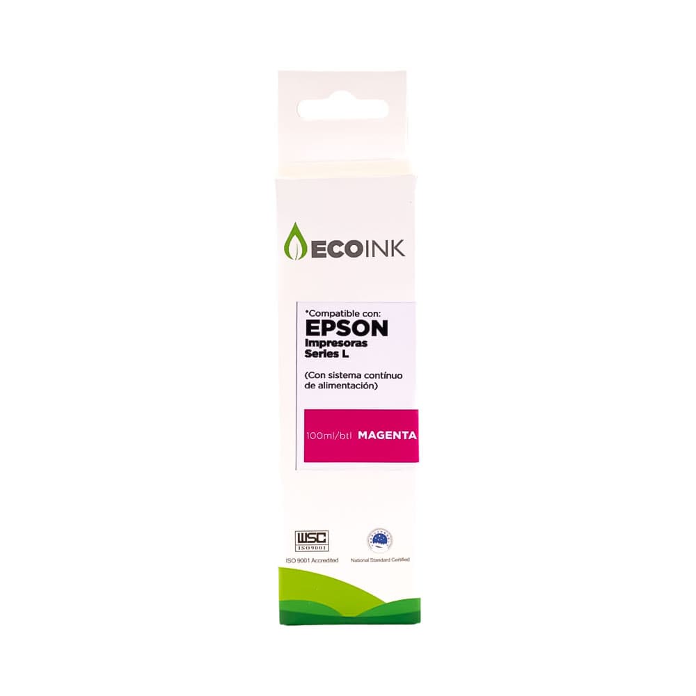 Anúncio: BOTELLA DE TINTA ECO-INK TI-ECO-100-EP-504/544 MAGENTA