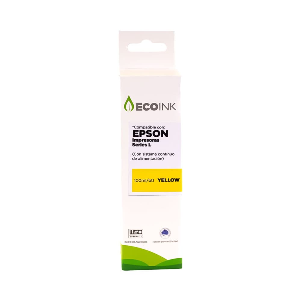 Anúncio: BOTELLA DE TINTA ECO-INK TI-ECO-100-EP-504/544 AMARILLO