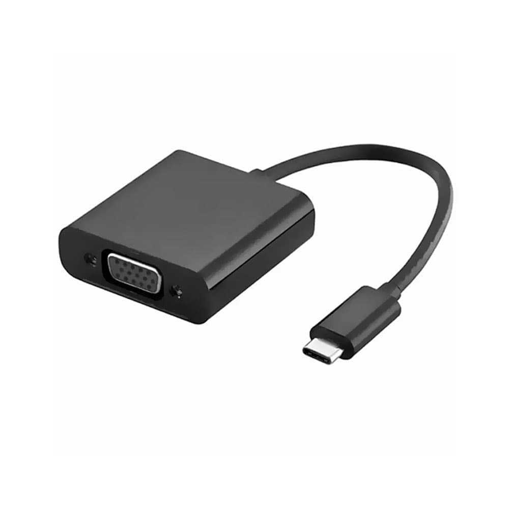 Anúncio: ADAPTADOR SATE AL-70 USB-C A VGA 1080P NEGRO