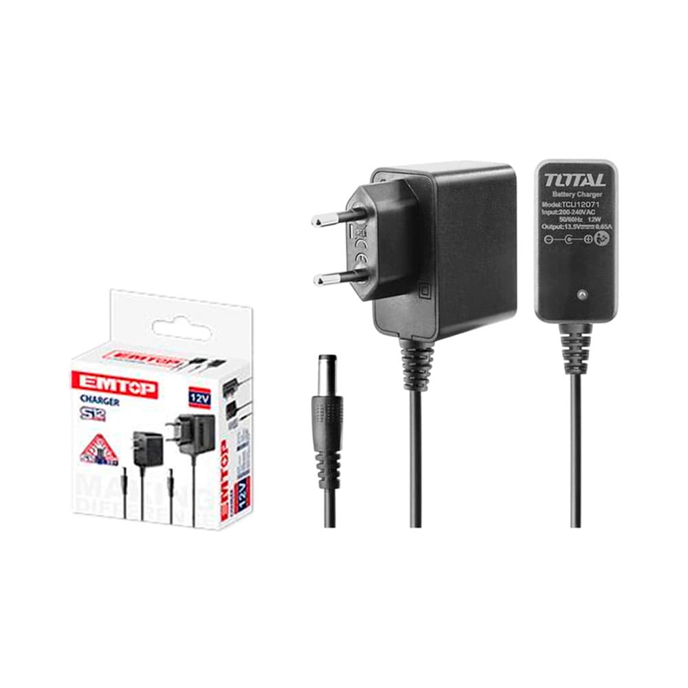 Anúncio: CARGADOR PARA BATERIA DE ION DE LITIO EMTOP EFCR12070 12V