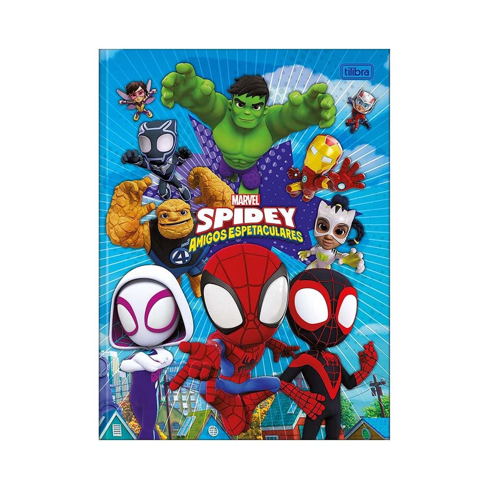 Anúncio: CUADERNO UNIVERSITARIO TILIBRA MARVEL SPIDEY AND HIS AMAZING FRIENDS 349646 80 HOJAS SURTIDO 1 PIEZA