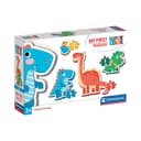 Anúncio: KIT DE ROMPECABEZAS CLEMENTONI 20834 SUPER COLOR MY FIRST PUZZLES DINOSAURIOS 4 UNIDADES