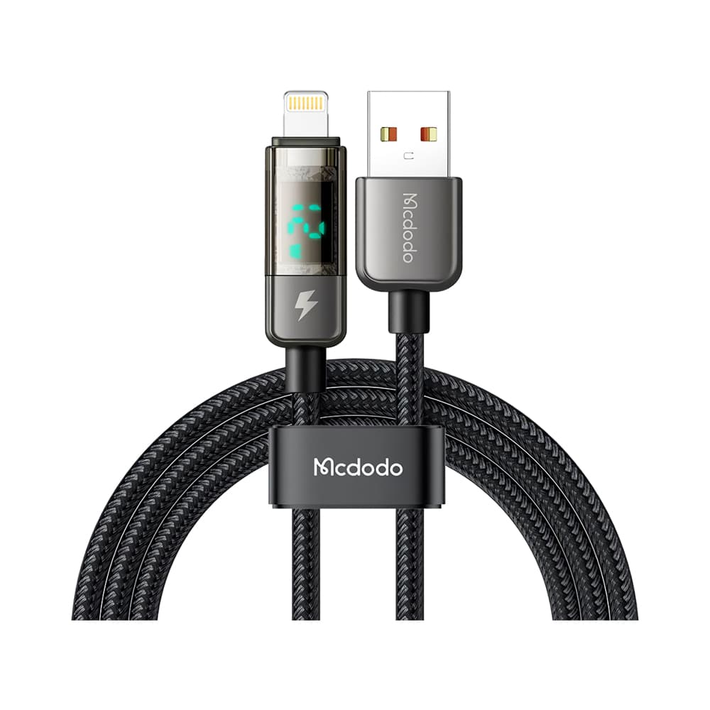 Anúncio: CABLE DE DATOS MCDODO CA-3621 USB-A A LIGHTNING 1.8 METROS NEGRO