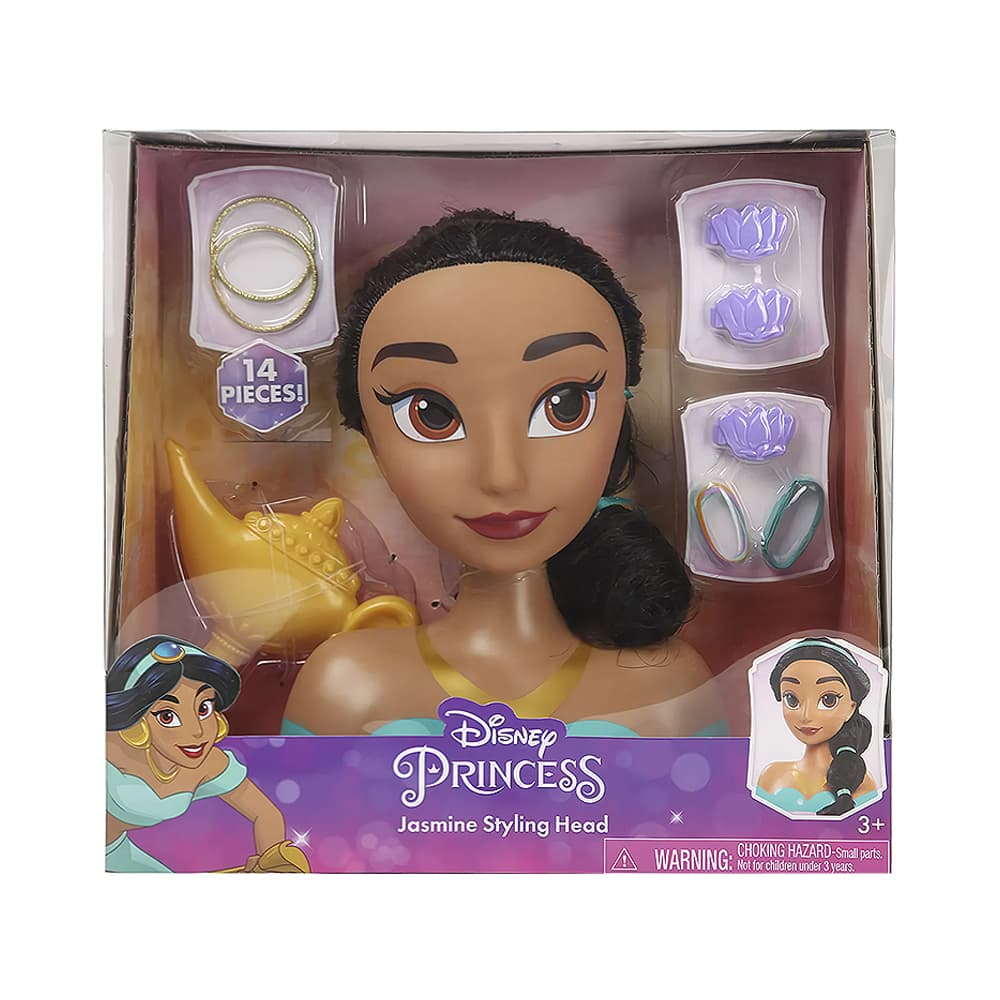 Anúncio: KIT DE JUEGO DISNEY PRINCESS JASMINE STYLING HEAD 87370 14 PIEZAS