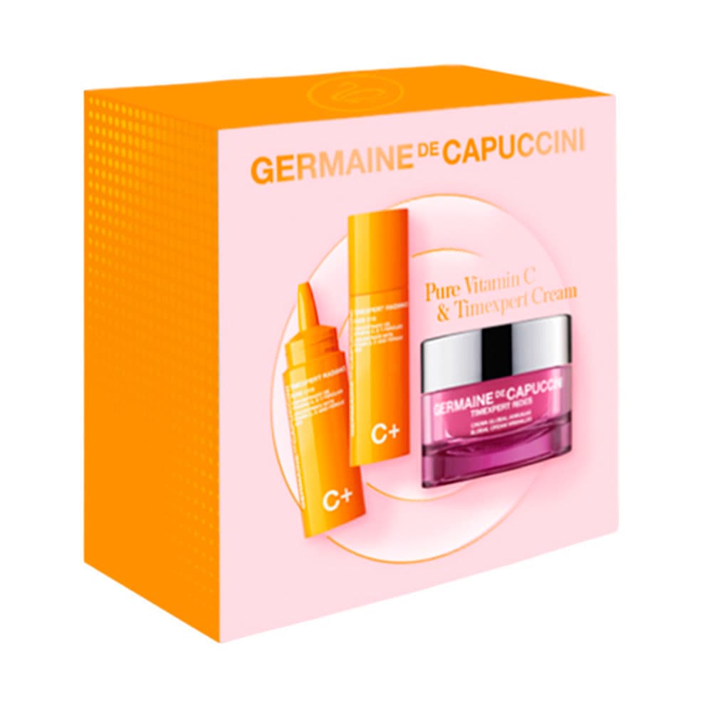 Anúncio: SET DE COSMÉTICOS GERMAINE DE CAPUCCINI TIMEXPERT PURE VITAMIN C SOFT 3 PIEZAS