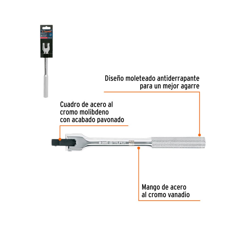Anúncio: MANGO ARTICULADO PARA VASOS DE IMPACTO TRUPER 13661 3/8 19CM