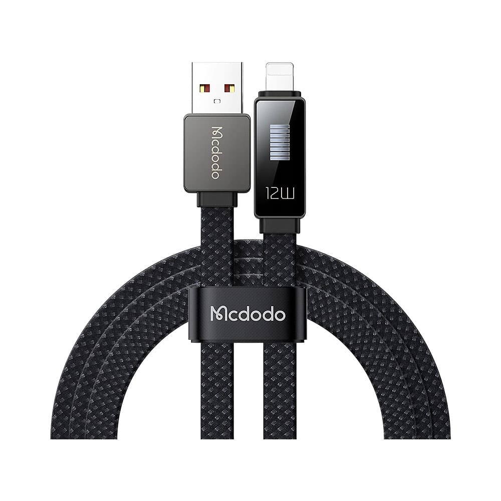 Anúncio: CABLE DE DATOS MCDODO RHYTHM CA-4970 USB-A A LIGHTNING 1.2 METROS NEGRO