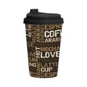 Anúncio: VASO DE CAFÉ HEREVIN COFFEE 161912-008 340ML NEGRO - MARRÓN