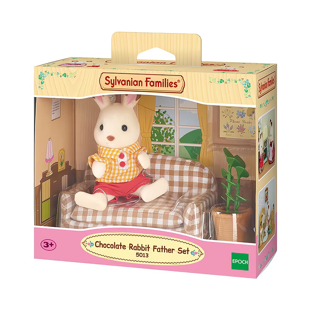 Anúncio: FIGURA EPOCH SYLVANIAN FAMILIES CHOCOLATE RABBIT FATHER SET 5013