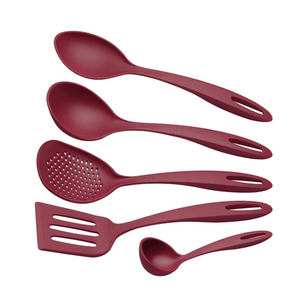 Anúncio: JUEGO DE UTENSILIOS TRAMONTINA ABILITY 25199/707 ROJO 5 PIEZAS