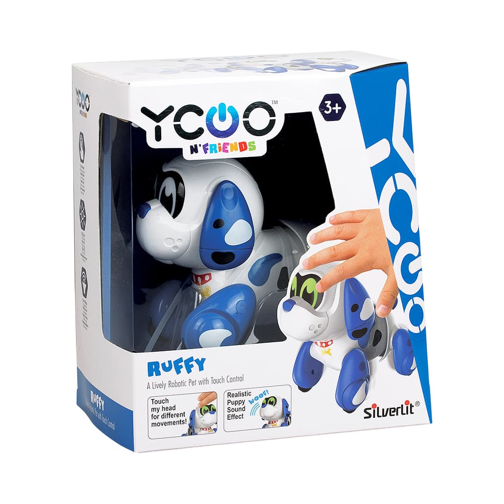 Anúncio: CACHORRO ROBÓTICO INTERACTIVO SILVERLIT YCOO N'FRIENDS RUFFY 88567