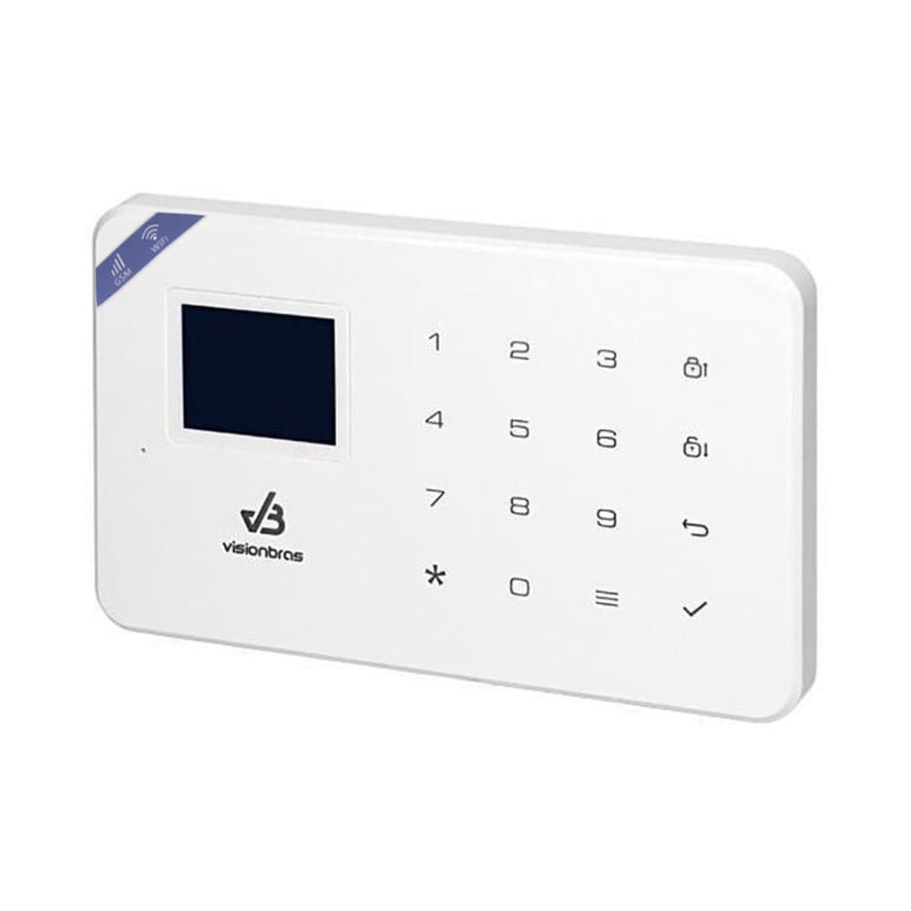 Anúncio: KIT DE ALARMA RESIDENCIAL VISIONBRAS VB-KS100W BLANCO
