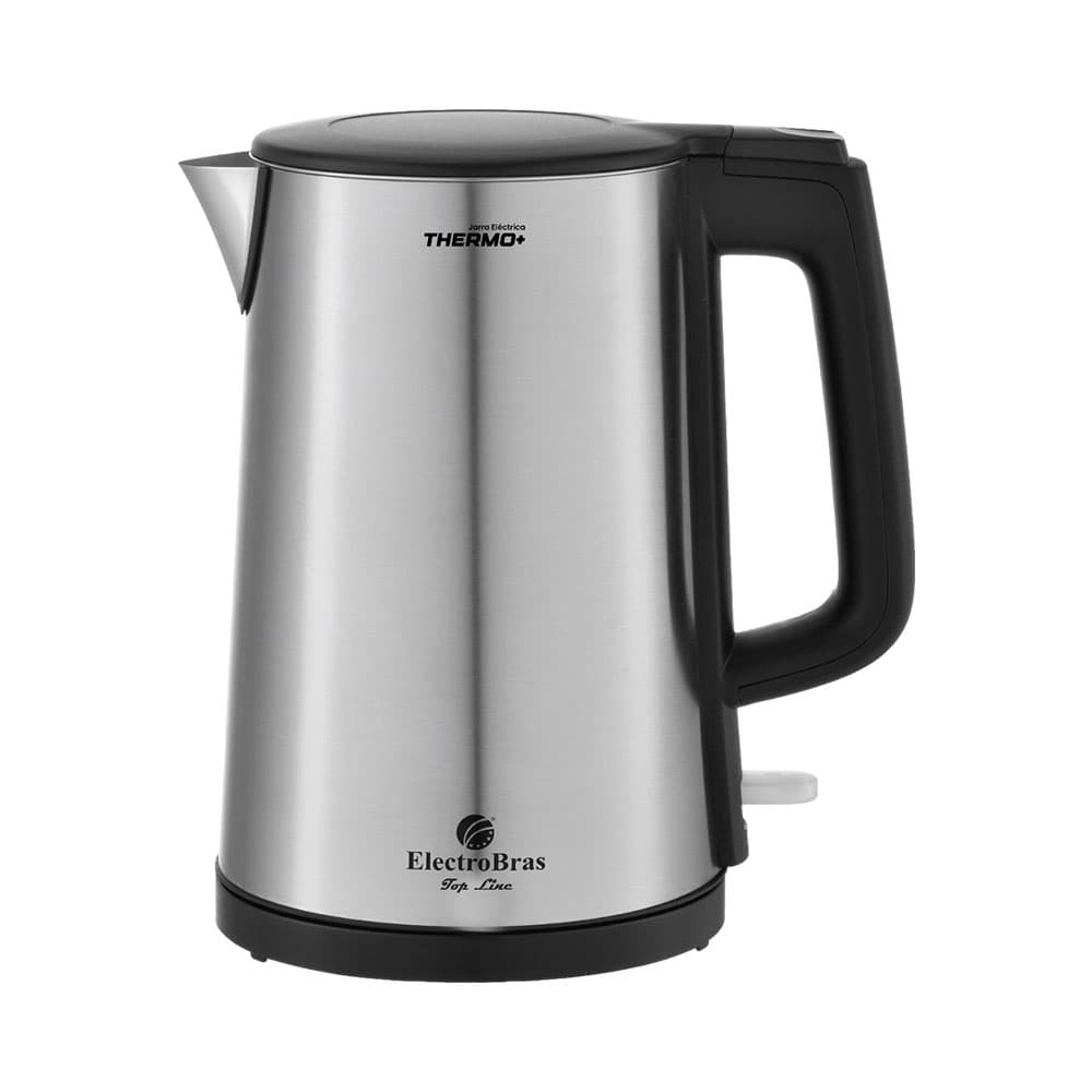 Anúncio: JARRA ELÉCTRICA ELECTROBRAS THERMO+ EBJE-04 1.5L 2200W 220V PLATA - NEGRO