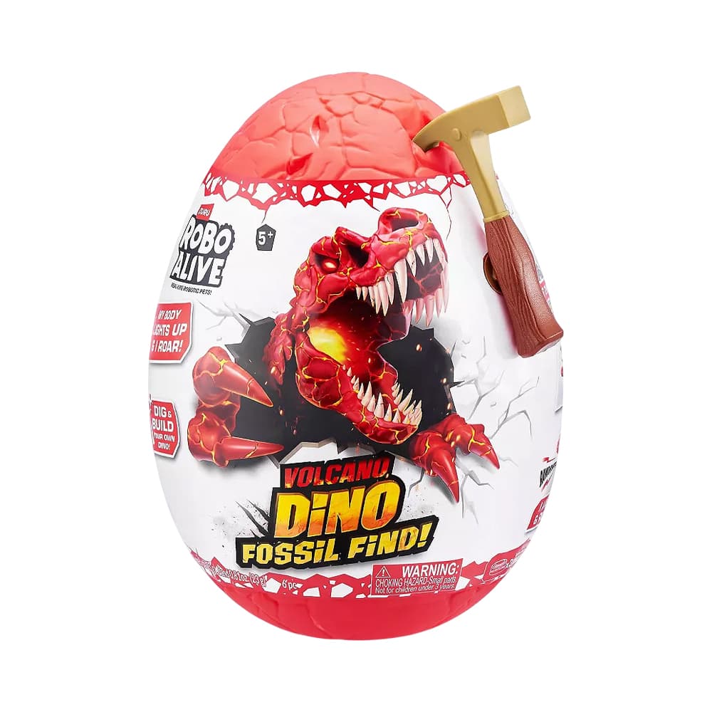 Anúncio: KIT DE JUEGO ZURU ROBO ALIVE VOLCANO DINO FOSSIL FIND 71116