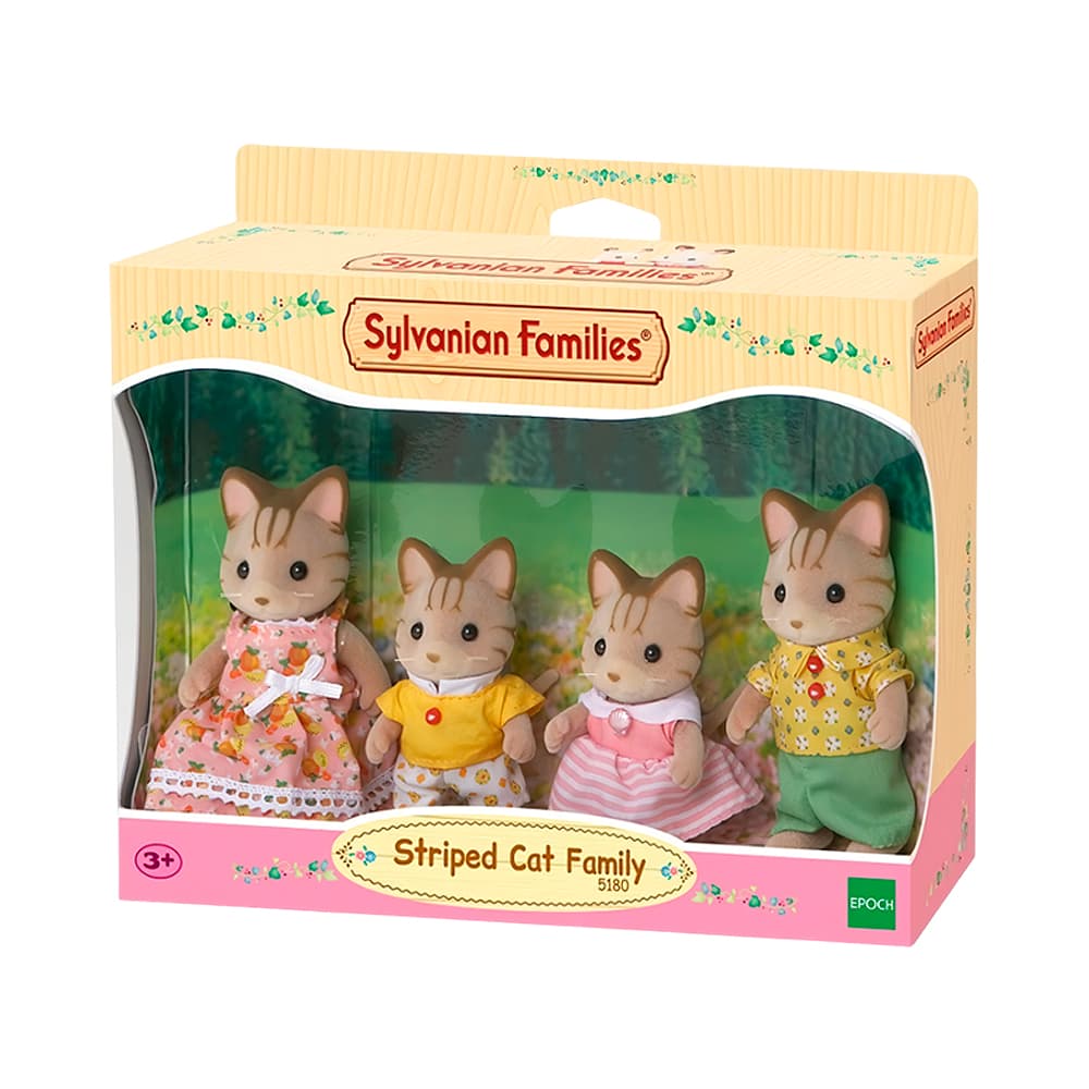 Anúncio: FIGURAS EPOCH SYLVANIAN FAMILIES STRIPED CAT FAMILY 5180