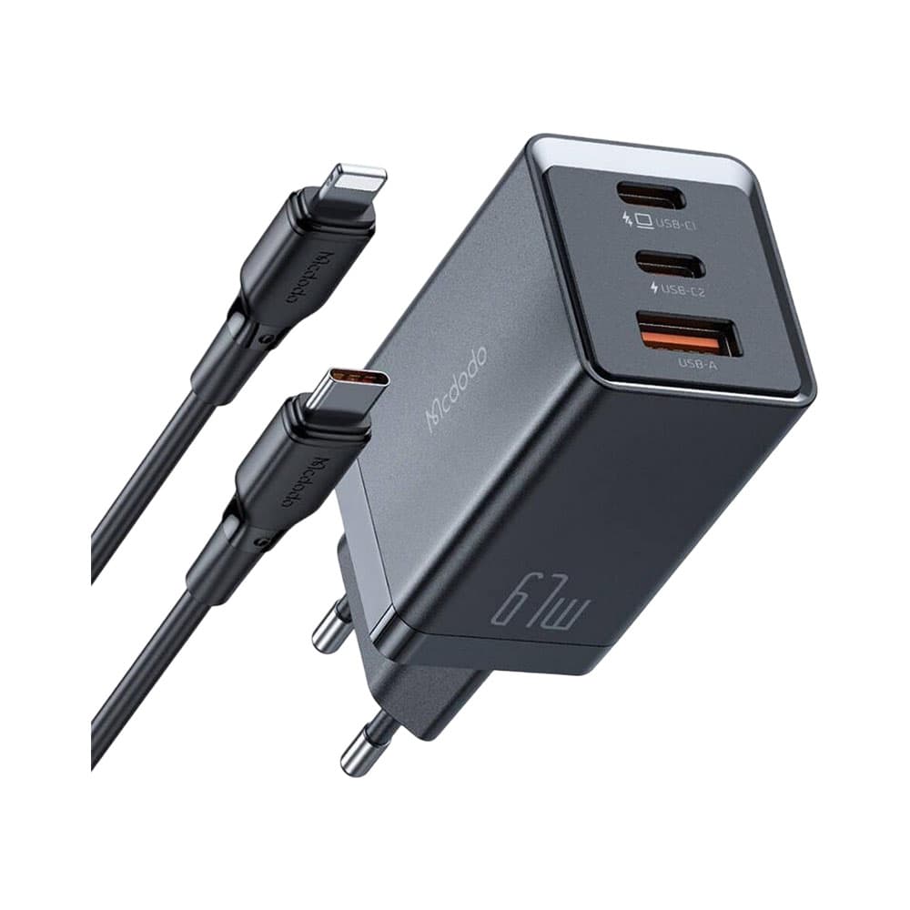 Anúncio: CARGADOR DE PARED MCDODO CH-1544 67W USB-C A LIGHTNING
