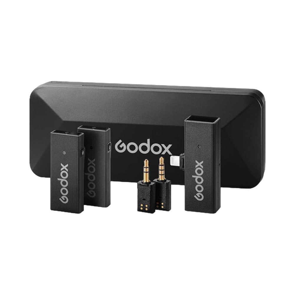 Anúncio: KIT DE MICRÓFONO INALÁMBRICO GODOX MOVELINK MINI LT LIGHTNING NEGRO