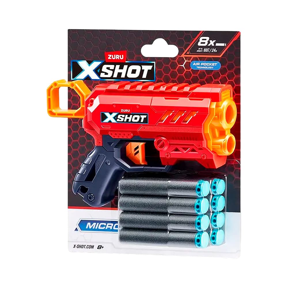 Anúncio: LANZADOR DE DARDOS ZURU X-SHOT EXCEL MICRO 36726
