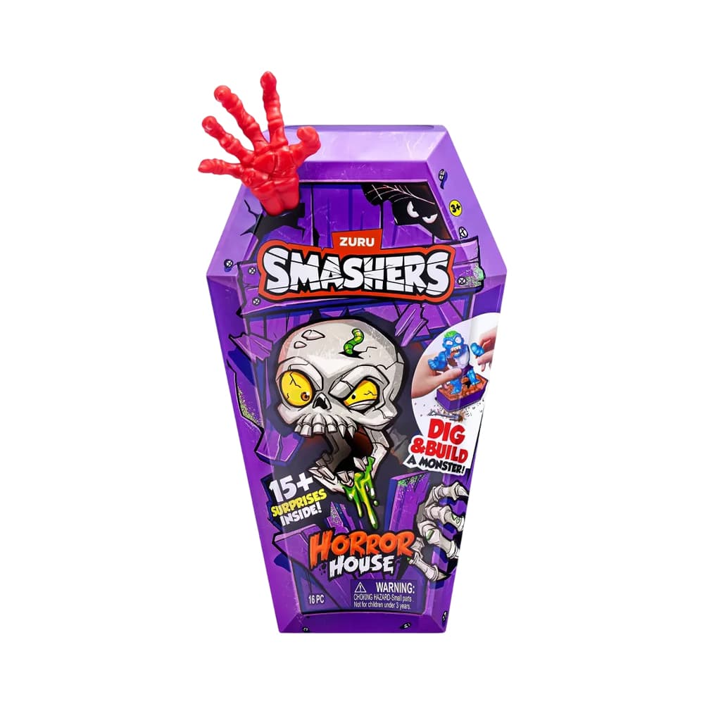 Anúncio: KIT DE JUEGO ZURU SMASHERS MEGA HORROR HOUSE 74125