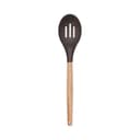 Anúncio: ESPÁTULA RANURADA DE SILICONA CON MANGO DE MADERA ESP-580 31.8 CM
