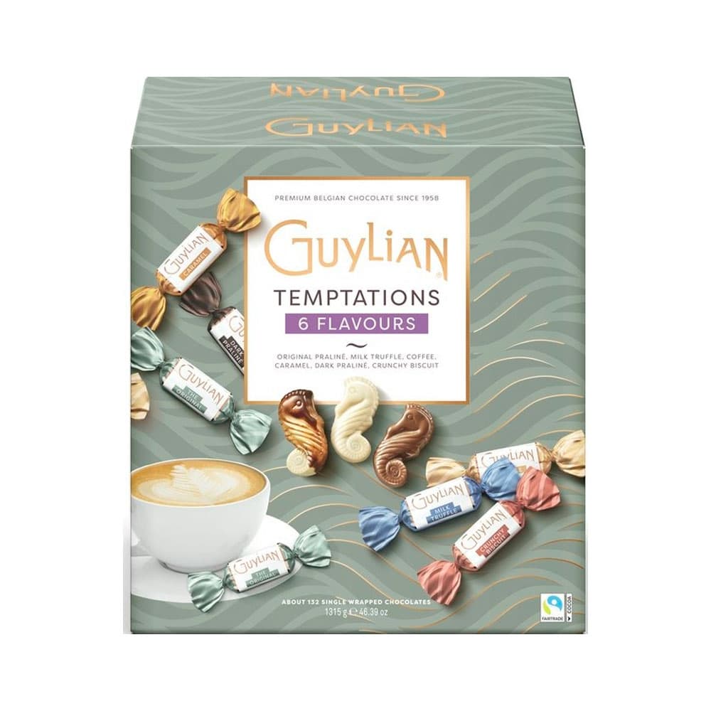 Anúncio: CHOCOLATE GUYLIAN TEMPTATIONS 6 FLAVOURS 1315GR