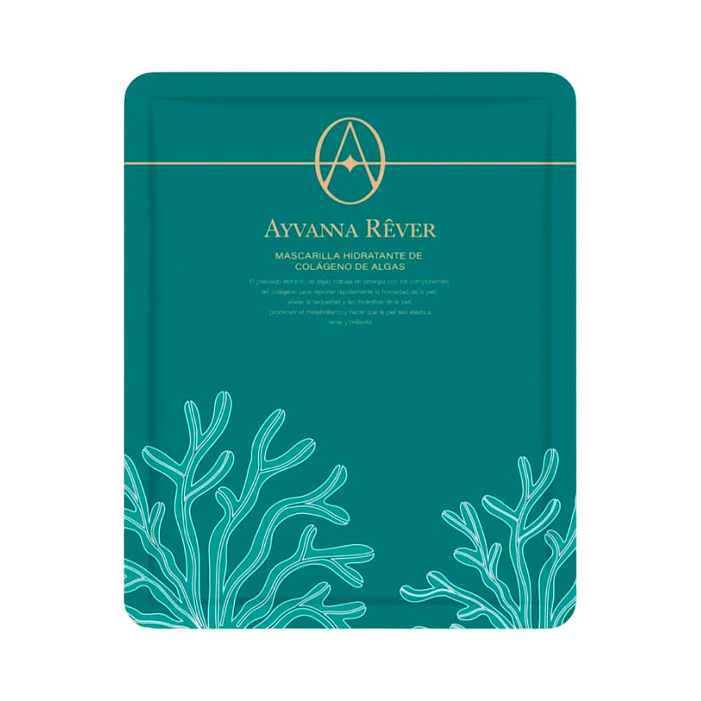 Anúncio: MASCARILLA FACIAL AYVANNA RÊVER HIDRATANTE DE COLÁGENO DE ALGAS 22ML
