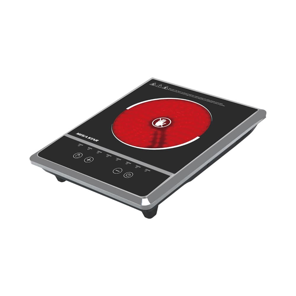 Anúncio: COCINA ELÉCTRICA INFRARROJA MEGA STAR ER60B 1 HORNALLA 220V NEGRO - PLATA