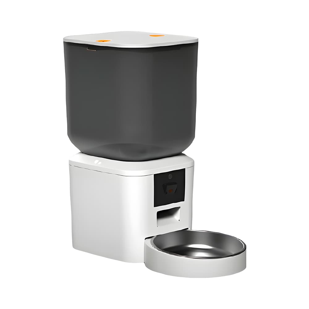 Anúncio: COMEDERO AUTOMÁTICO PARA MASCOTAS SATELLITE A-MSQ292 AUTOMATIC PET FEEDER 7L BIVOLT BLANCO
