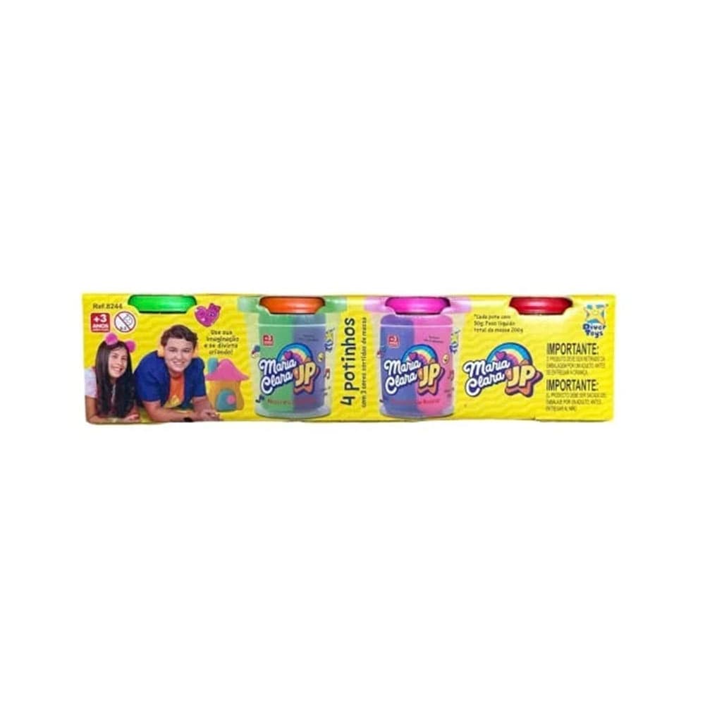 Anúncio: PLASTILINA DIVERTOYS MARIA CLARA & JP