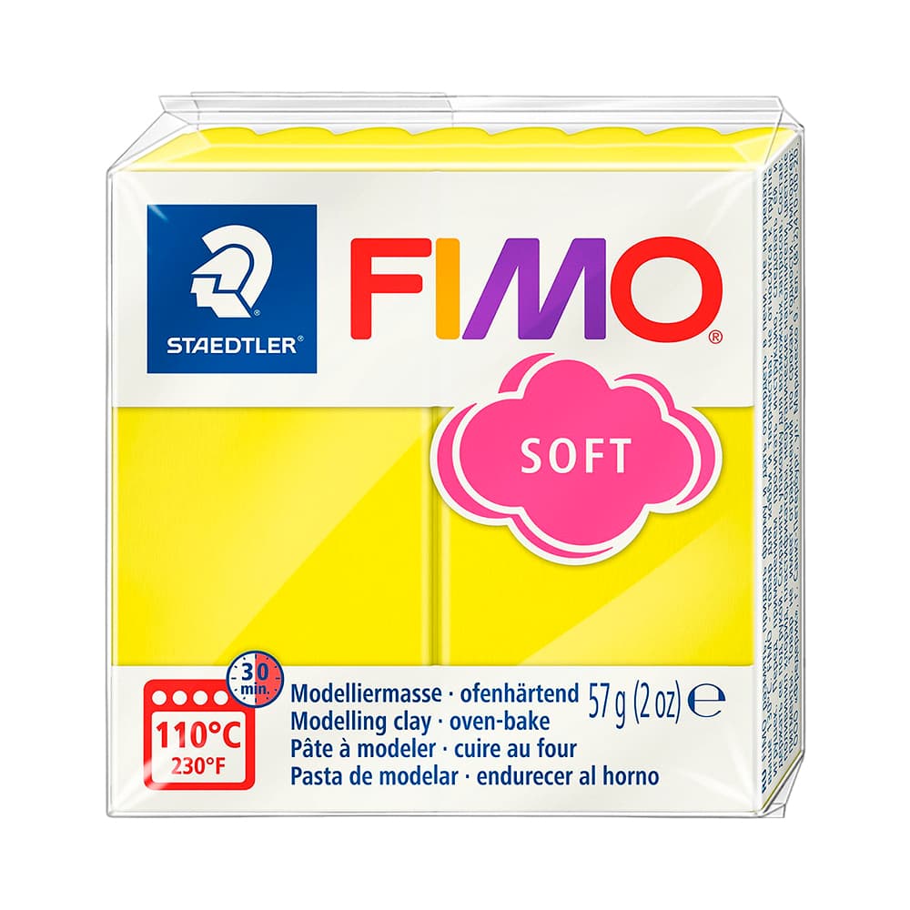 Anúncio: PASTA DE MODELAR STAEDTLER FIMO SOFT 8020 0377 D4 57GR 10 AMARILLO LIMÓN