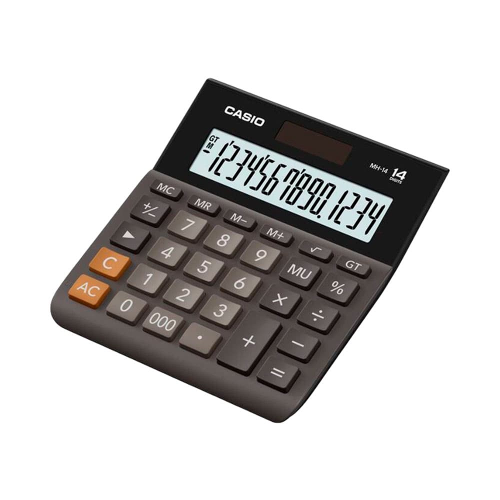 Anúncio: CALCULADORA CASIO MH-14-BK NEGRO