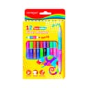 Anúncio: MARCADOR KEYROAD FIBER MARKER DUO COLOUR KR972435 12 UNIDADES