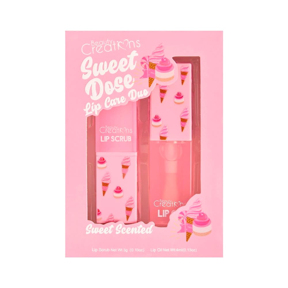 Anúncio: SET DE COSMÉTICOS BEAUTY CREATIONS SWEET DOSE LIP CARE DUO SWEET SCENTED 2 PIEZAS